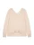 JUST CASHMERE Trui ‘Opal’  sand
