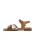 Derimod Sandalen met riem  lichtbruin / goud