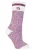 Heat Holders – Thermische sokken met damespatroon – Berry Block Twist