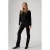 Levi’s 724 high waist straight leg jeans black denim