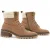 Enkellaarsjes met hak Purapiel Bro23 beige