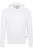 HAKRO 601 Hooded Sweatshirt wit, Effen