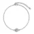 Geboortesteen armbanden – Zilver en kristal