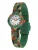 Hip Hop Horloge ‘Kids Fun’  groen / donkeroranje / zwart / wit