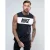 Nike retro herenhemd met logo in zwart