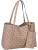 GUESS Shopper ‘Brenton’  bruin / lichtbruin