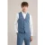 We Fashion Waistcoat Navy Blue