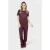 Zoso T-shirt met print – donkerrood