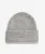 Ribgebreide Beanie Light Grey