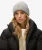 Geribbelde Gebreide Muts Light Grey