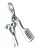 Giorgio Martello Milano Hangers  zilver