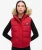Everest Bodywarmer van Imitatiebont Rood