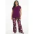YOEK broek Plus Size – paars