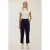 Hoge Taille Plooirok Pijpbroek