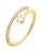 Heideman Ring ‘Jella’  goud / transparant