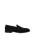 Velvet Logo Loafers