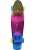 Rezo Skateboard ‘Hobart’  blauw / geel / rosa
