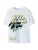 NAME IT Shirt  limoen / abrikoos / zwart / wit