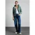 Street One Dames Kort jack met capuchon in Groen
