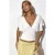 Slim Fit V-hals Jersey Blouse