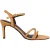 Biba Leren sandalen met naaldhak voor dames (Tan)
