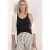 Street One Dames Top met V-hals en decoratief detail in Zwart