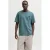 JACK & JONES CORE regular T-shirt met textuur groen