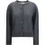 Loulou De Saison Grijze Kasjmier Cardigan