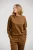 Basis Crewneck Trui – Bruin