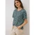 Cecil Dames Basic shirt met patroon in Groen