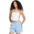 Adidas Adicolor 3-stripes Tube Top T-shirts Dames – Wit –