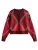Next Gebreid vest  rood / donkerrood