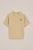 WE Fashion – Jongens T-shirt met print en embroidery – Regular fit – Beige – Katoen –
