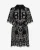 IBANA Danya Zwart/Off-White jurk