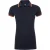 SOLS Dames/Dames Pasadena Poloshirt (Franse marine/Neon Orange)