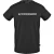 Aquascutum Heren-T-shirt met ruitjespatroon (Zwart)