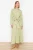 Trendyol Modest Dames Kaki Effen Maxi Lang Casual Recht Modest Jurken