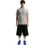 Nike T-shirt voor heren met ovaal logo (Grijs)