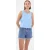 Mouwloze Ronde Hals Effen Crop Top