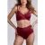 Marlies Dekkers Carita Cabernet Red And Lace Balcony Bra