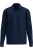 TRIGEMA Poloshirt lange mouw donkerblauw, Effen