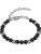 Breil Armband  zwart / zilver
