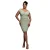 Off-shoulder jurk dames Goddiva Plus Midi