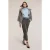 Motivi Corduroy Carrot Pants Grey