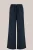WE Fashion – Dames wide leg broek – Regular fit – Marineblauw – Viscose –