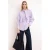 Trendyol Modest Dames Paars Effen Lang Regular fit Modest Overhemden