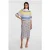 Rich & Royal Mesh Pencil Skirt Recycled Rose Quartz