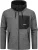 Ragwear Fleece jas ‘Brodney’  donkergrijs / zwart