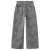 Mango Kids straight leg jeans met panterprint – antraciet