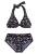 LASCANA Bikini  pink / zwart / wit